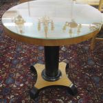 588 6491 PEDESTAL TABLE